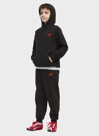 FELPA LAB STORY HOODIE RAGAZZO, 01 BLK, small