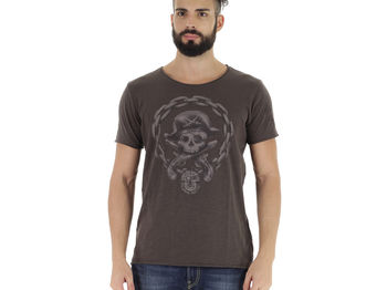 T-SHIRT TESCHIO , 22MORO, small