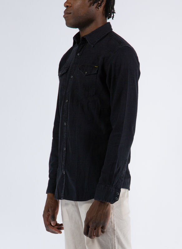 CAMICIA SHERIDAN, BLACK DENIM, medium