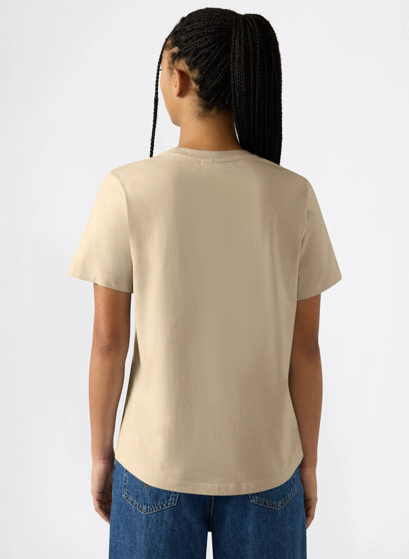 T-SHIRT PICCOLO LOGO SCRIPT ICONS, MS041 DUN, medium