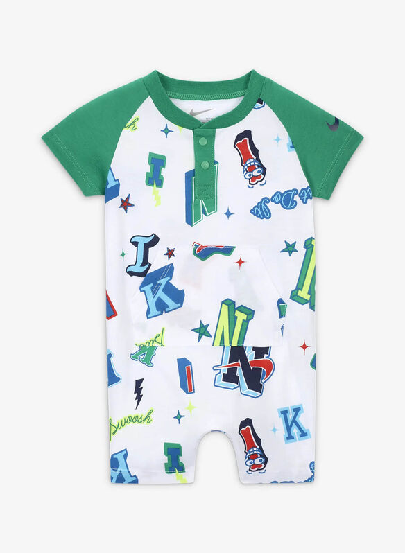 BODY CON STAMPA GRAFICA BIMBO, 001 WHT, medium