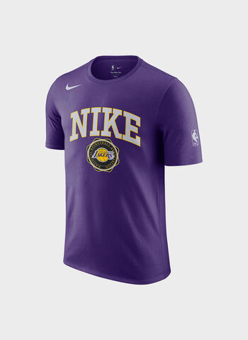 T-SHIRT NBA LAKERS, 504 PURPLE, small