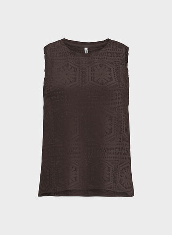 TOP ONLLIAN, SHOPPING BAG BROWN, small