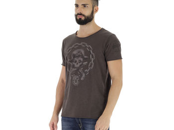 T-SHIRT TESCHIO , 22MORO, small