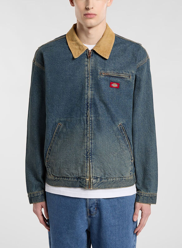 GIACCA PAINTER IN JEANS, - DENIM, medium