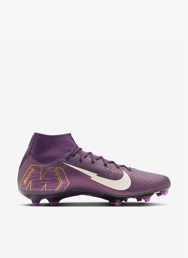 SCARPA ZOOM MERCURIAL SUPERFLY 10 ACADEMY  "KYLIAN MBAPP&Eacute;" FG/MG, 500 PURPLEIVORY, large