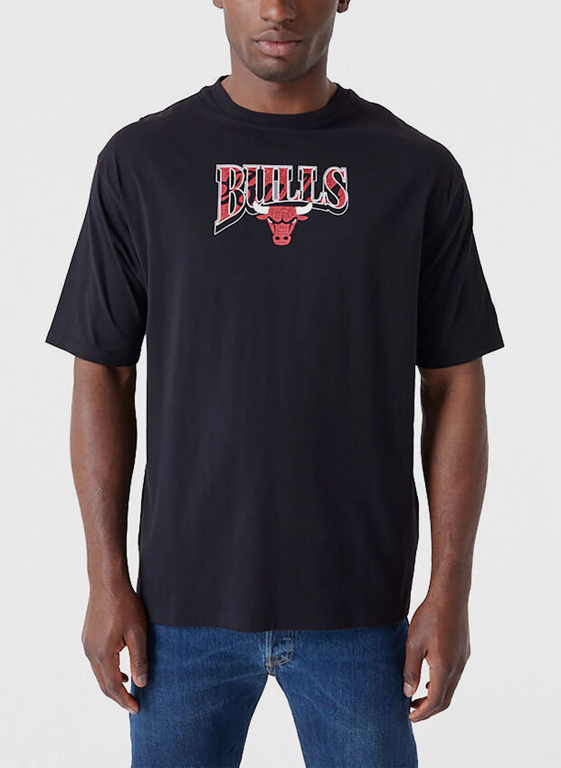 T-SHIRT CHICAGO BULLS NBA CHAMPIONSHIP, BLK, large