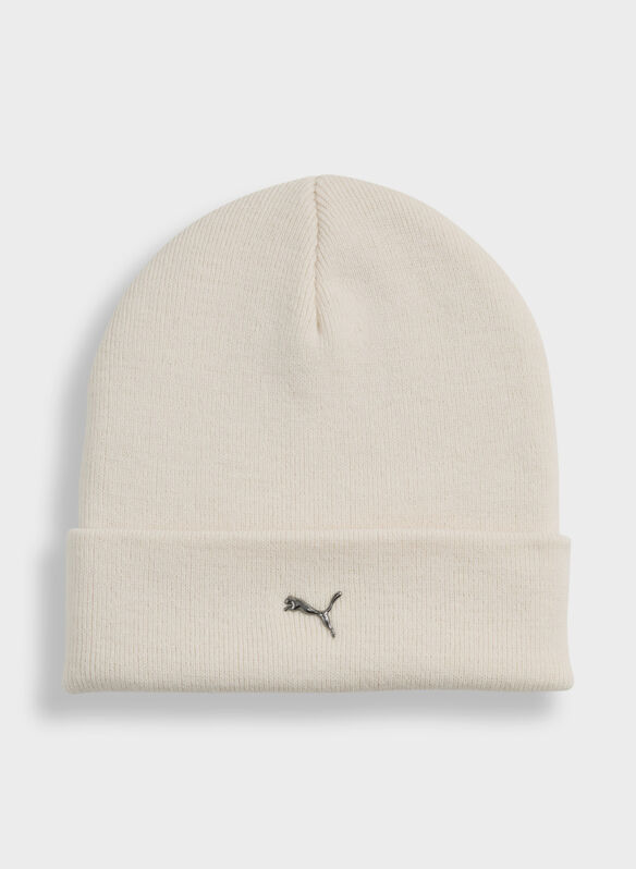 CAPPELLO MAGLIA LOGO METAL, 04 PANNA, medium