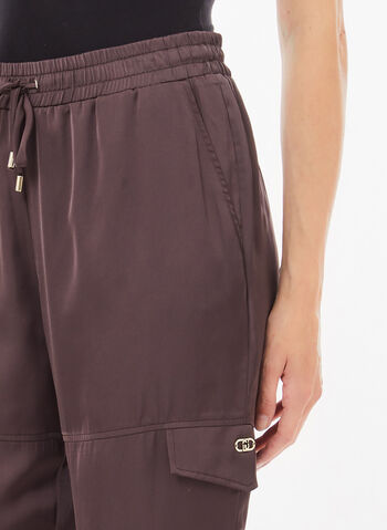 PANTALONE CARGO RASO, 91016 MORO, small