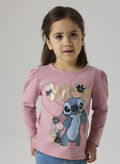 T-SHIRT STITCH BAMBINA, LILAS PINK, thumb