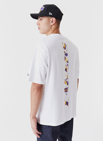 T-SHIRT LA LAKERS NBA LARGE INFILL, , small