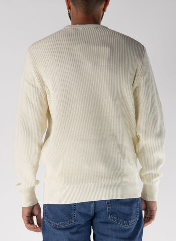 MAGLIONE GIRO COSTA INGLESE, G047 PANNA, small