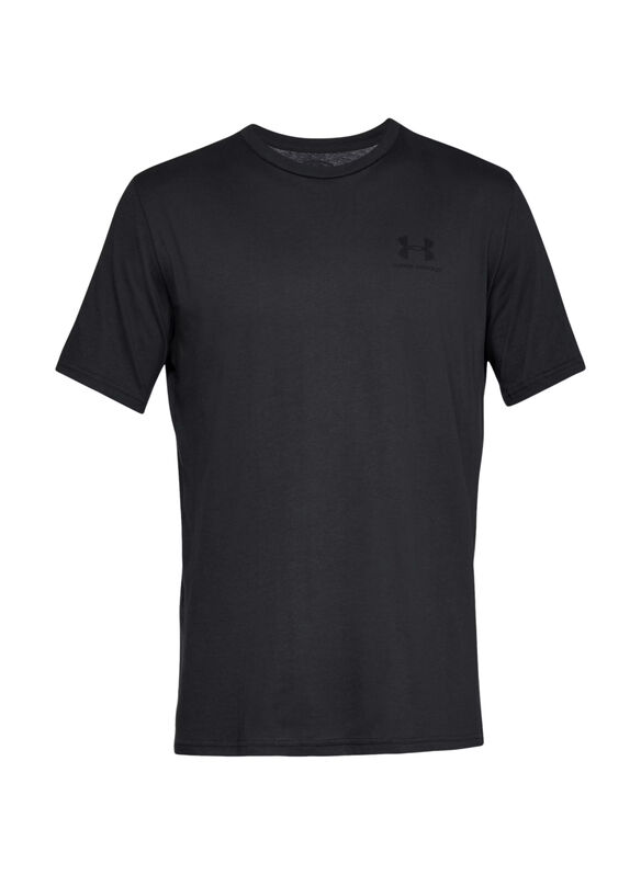T-SHIRT SPORTSTILE MICRO LOGO, 0001 BLK, medium