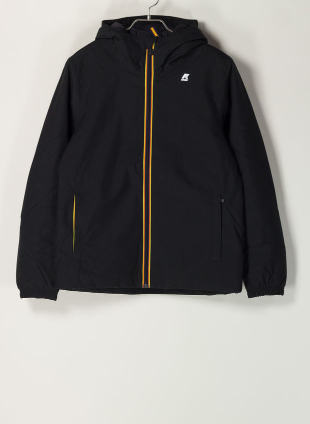 GIUBBOTTO JUKES WARM MACRO RIPSTOP, K02BLK, large