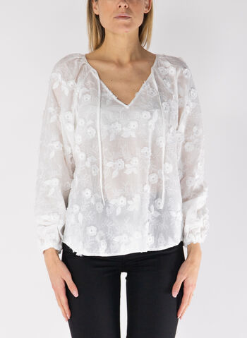 CAMICIA RICAMATA, G011 WHT, small