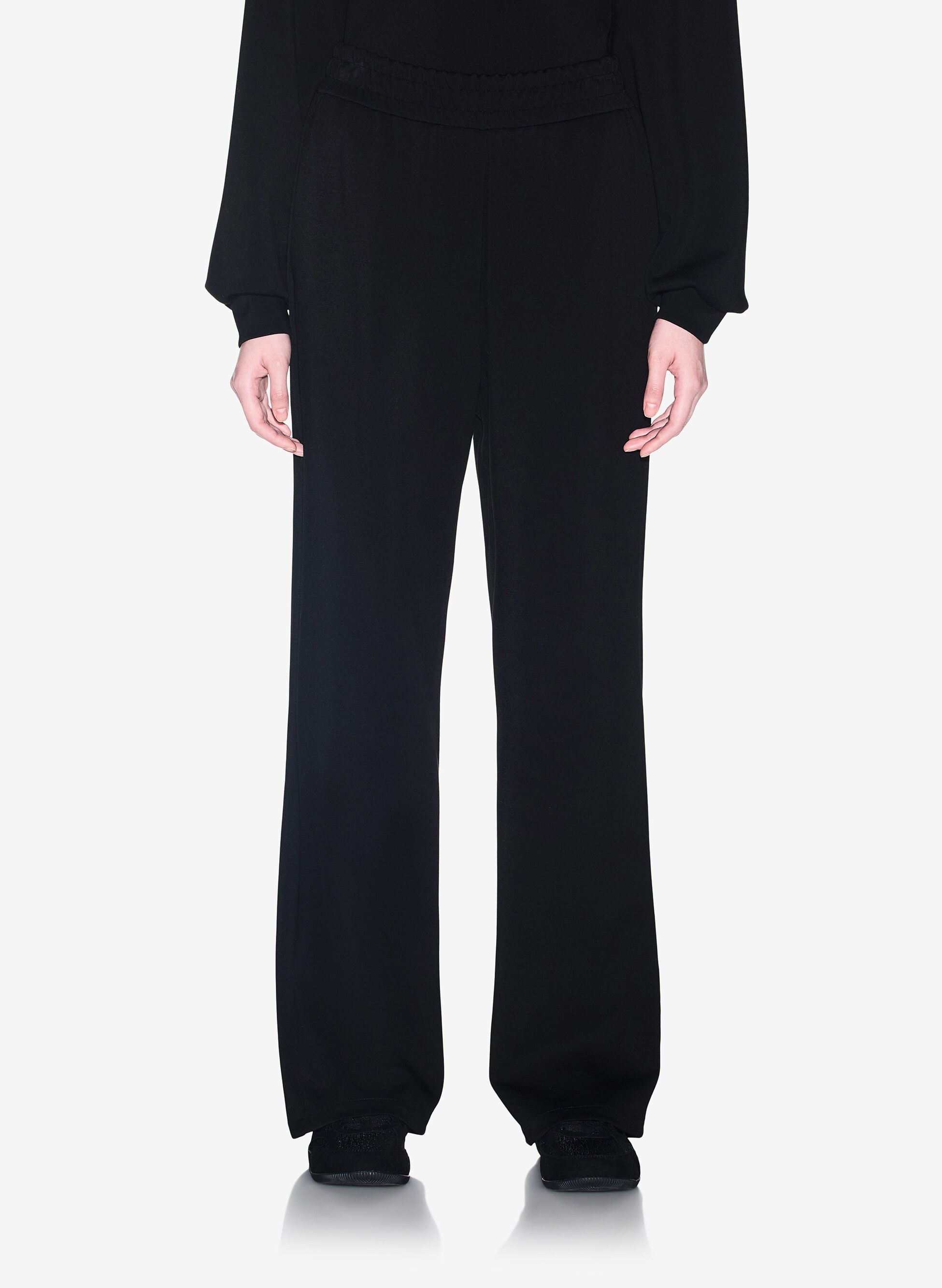 Pantalone Con Logo E Ricamo