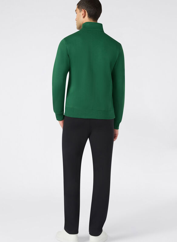 TUTA FULL ZIP MICRO LOGO, GS559 GREENBLK, medium
