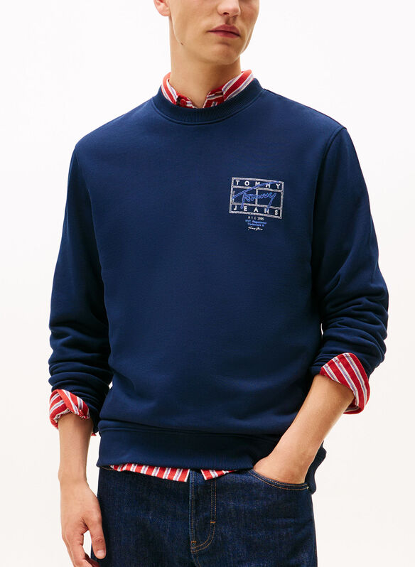 FELPA GIROCOLLO TJM PLAY, C1G NVY, medium