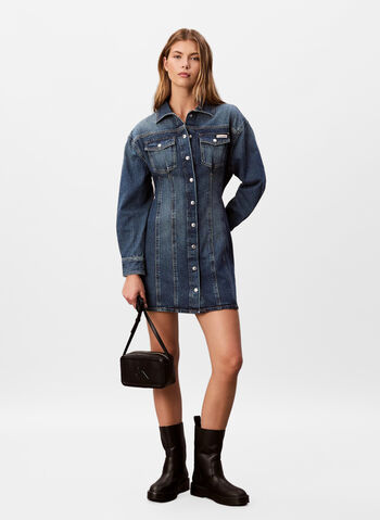 BORSA PER FOTOCAMERA CON MONOGRAMMA STAMPATO, UB1 BLK, small