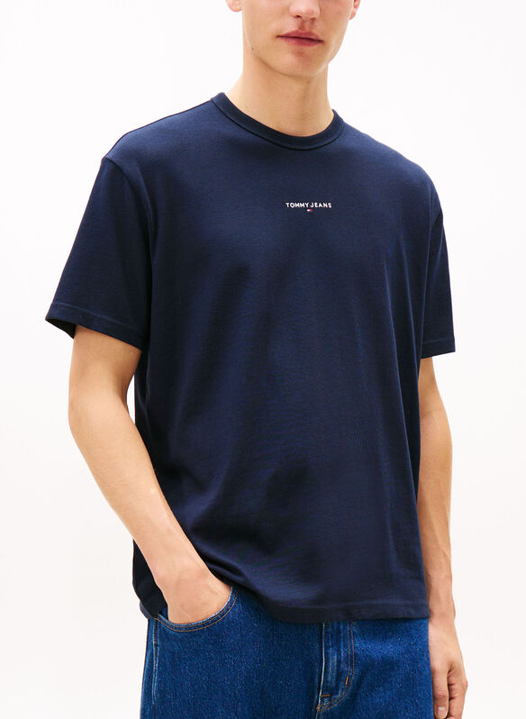 T-SHIRT TJM LINEAR, C1G NVY, medium