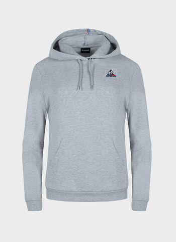 FELPA ESS CAPPUCCIO CHIUSO, GREY, small