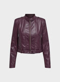 GIUBBOTTO SADIE BIKER, MAUVE WINE, thumb