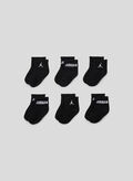 CALZA 6 PAIA JORDAN INFANT, 023 BLK, thumb