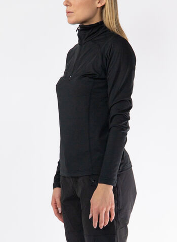 MAGLIA DA SCI 1/2 ZIP, 500 BLK, small