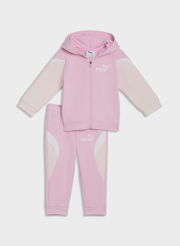 TUTA ESS BLOCK FULL ZIP CAPP BIMBA, 75 PINK, large