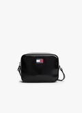BORSA LUCIDA CON LOGO, BDS BLK, thumb