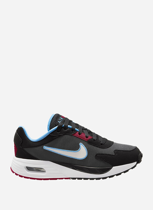 SCARPA NIKE AIR MAX SOLO RAGAZZO, 002 BLKWHTBLUE, large