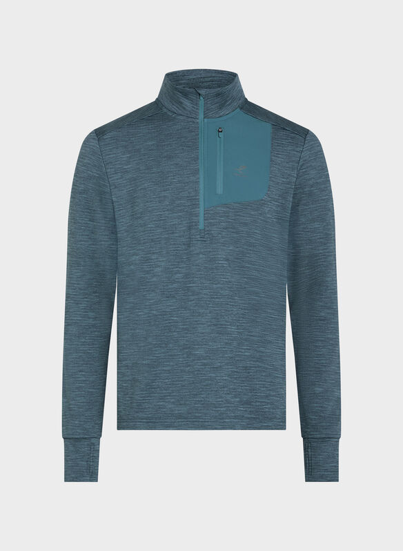MAGLIA WILLARD 1/2 ZIP, 909 BLUE, medium