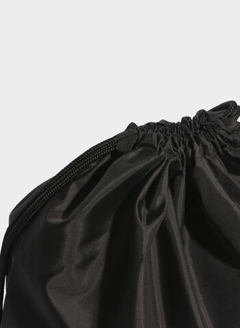 GYM SACK LINEAR UNISEX, BLK, small