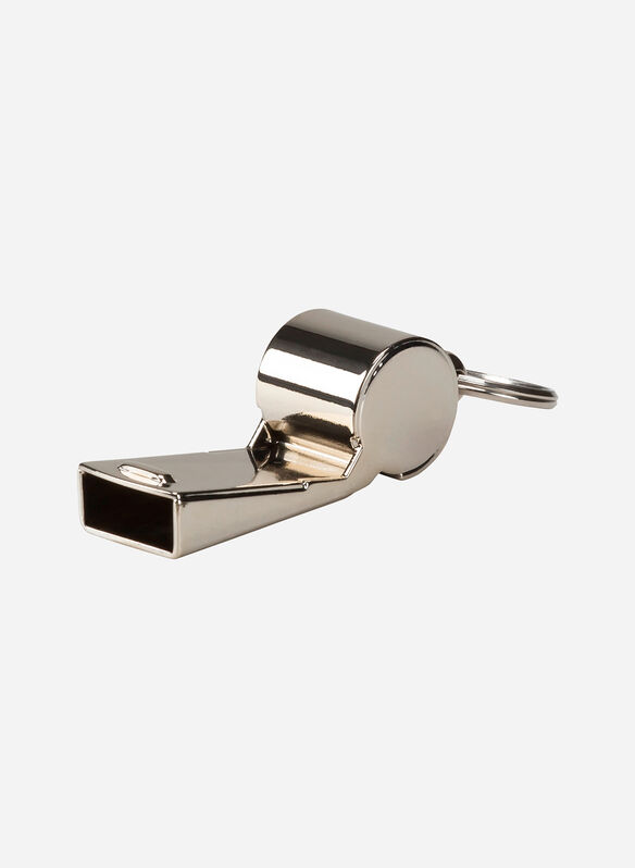 FISCHIETTO METALLO, SILVER, medium