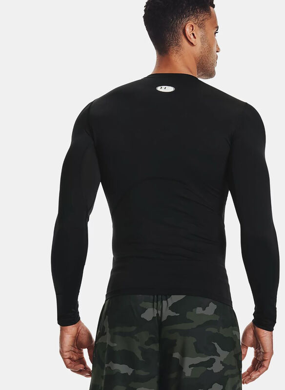 MAGLIA COMPRESSION, 0001 BLK, medium