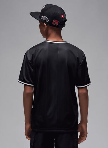 T-SHIRT SPORT RAGAZZO, 023 BLK, small