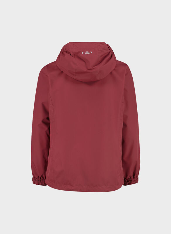 GIACCA IMPERMEABILE IN RIPSTOP RAGAZZA, B709 PEONIA, medium
