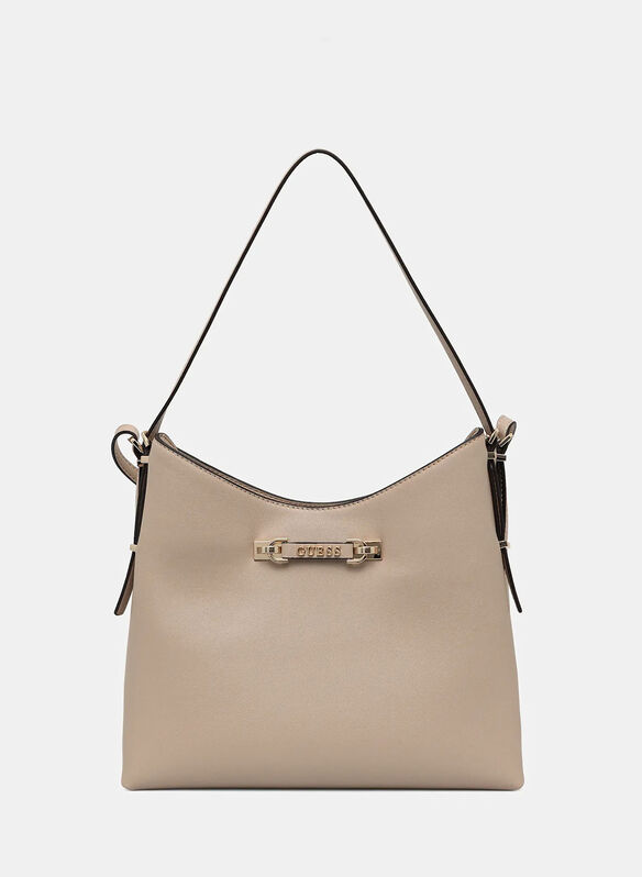 BORSA SHOPPING LARGE LEFIA  HOBO, SIT TAUPE, medium