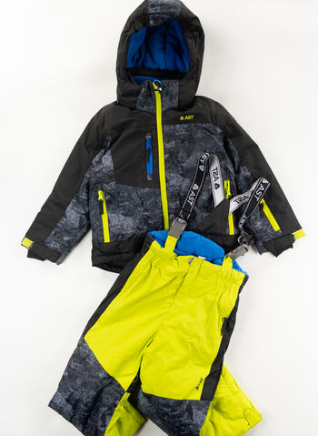 COMPLETO SCI FANTASIA 5000 BAMBINO, 047 BLKLIME, small