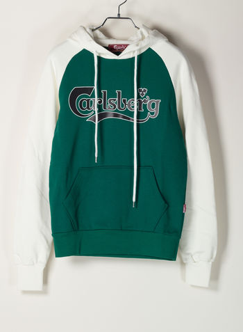 FELPA CAPPUCCIO CHIUSO LOGO BICOLOR, BOSCOPANNA, small