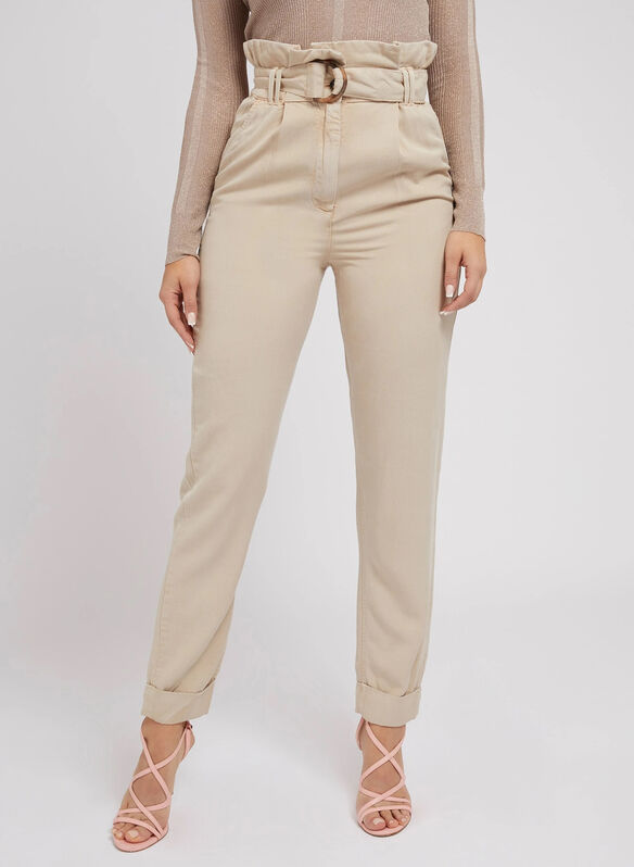 PANTALONE CARAMELLA CINTINA, A10L BEIGE, medium