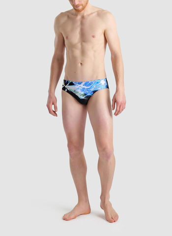 COSTUME SLIP STAMPA LUCI FLASH, , small