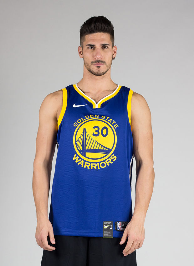 CANOTTA STEPHEN CURRY ICON EDITION SWINGMAN JERSEY (GOLDEN STATE WARRIORS), 495BLUE, large