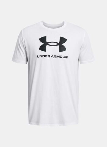 T-SHIRT LOGO, 0100 WHT, small
