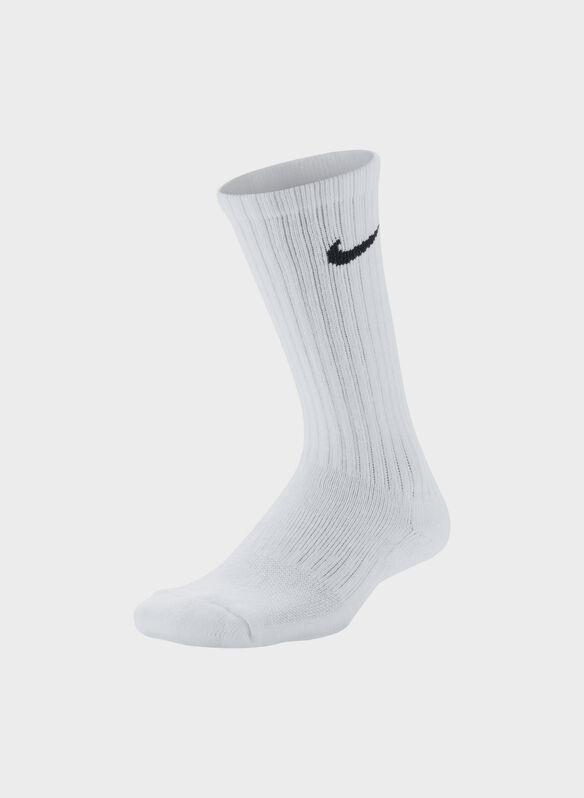 CALZA CUSH 3 PAIA JUNIOR, 100 WHT, medium