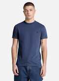 T-SHIRT MICRO LOGO, - DENIM, thumb