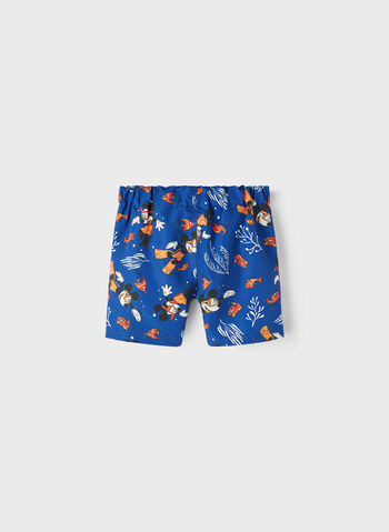 BOXER BEACH DISNEY MIKA  RAGAZZO, SURF THE WEB AZZURRO, small