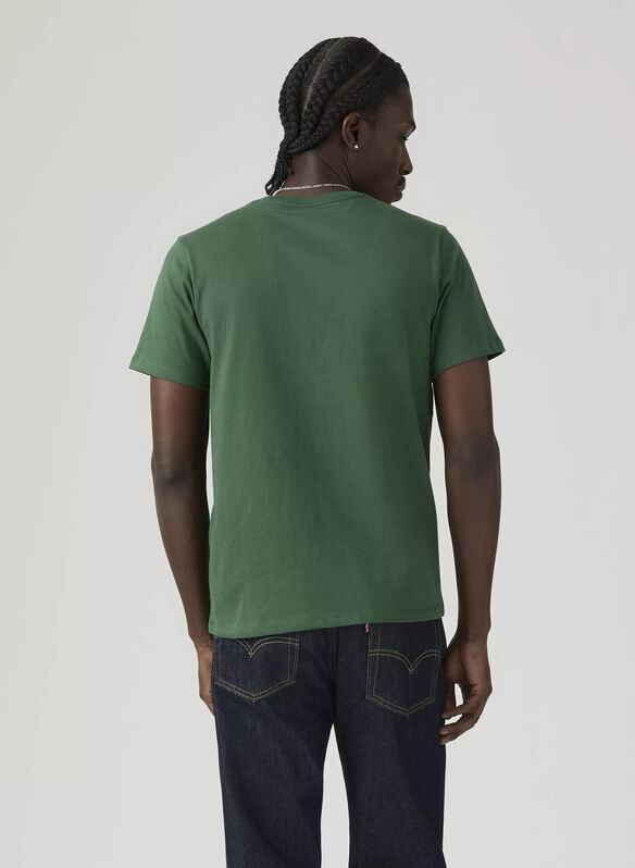 T.SHIRT MICRO LOGO, 0292 GREEN, medium