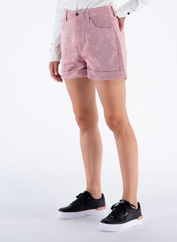 SHORTS VELLUTO, G6J9 ROSE, small