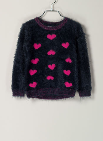 MAGLIONE PELO COOL BAMBINA, DARK SAPPHIRE, small